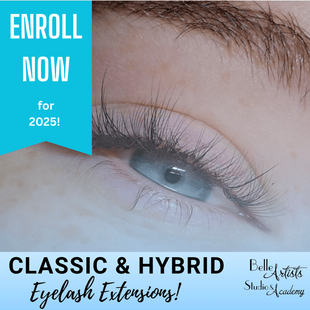 Classic & Hybrid Eyelash Extensions Course 